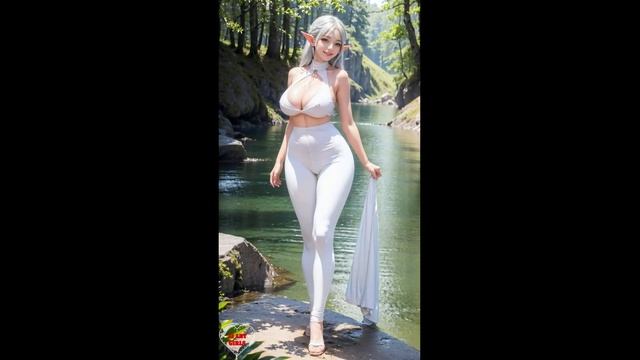 Ai Art Girls. Девушки эльфы в леггинсах смотреть онлайн
