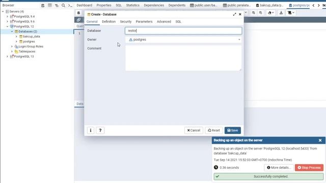 POSTGRESQL BACKUP AND RESTORE DATABASE WITH PGADMIN4 смотреть онлайн