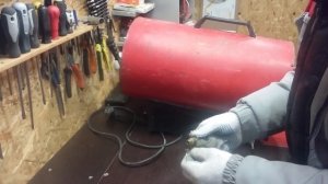 Замена шланга газовой пушки