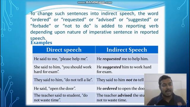 English | Direct and Indirect Speech | Grade VII смотреть онлайн