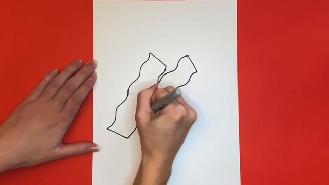 How to Draw Bacon | Food Art Lesson смотреть онлайн