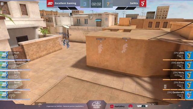 SaiNts vs Excellent Gaming - STARS GALLERY CHALLENGE STANDOFF 2 смотреть онлайн