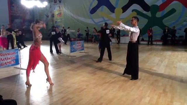 Кубок ЦСКА "Вальс Победы" 08.05.2012. Румба. Лат.до А класса. смотреть онлайн