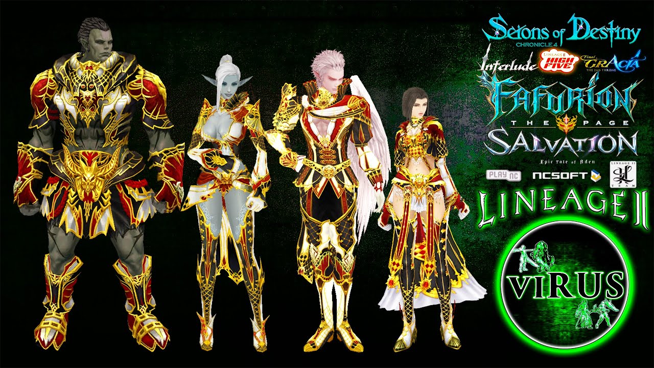 New Costumes. 149. LINEAGE II - Prelude Of War. Any Chronicles ◄√i®uS►