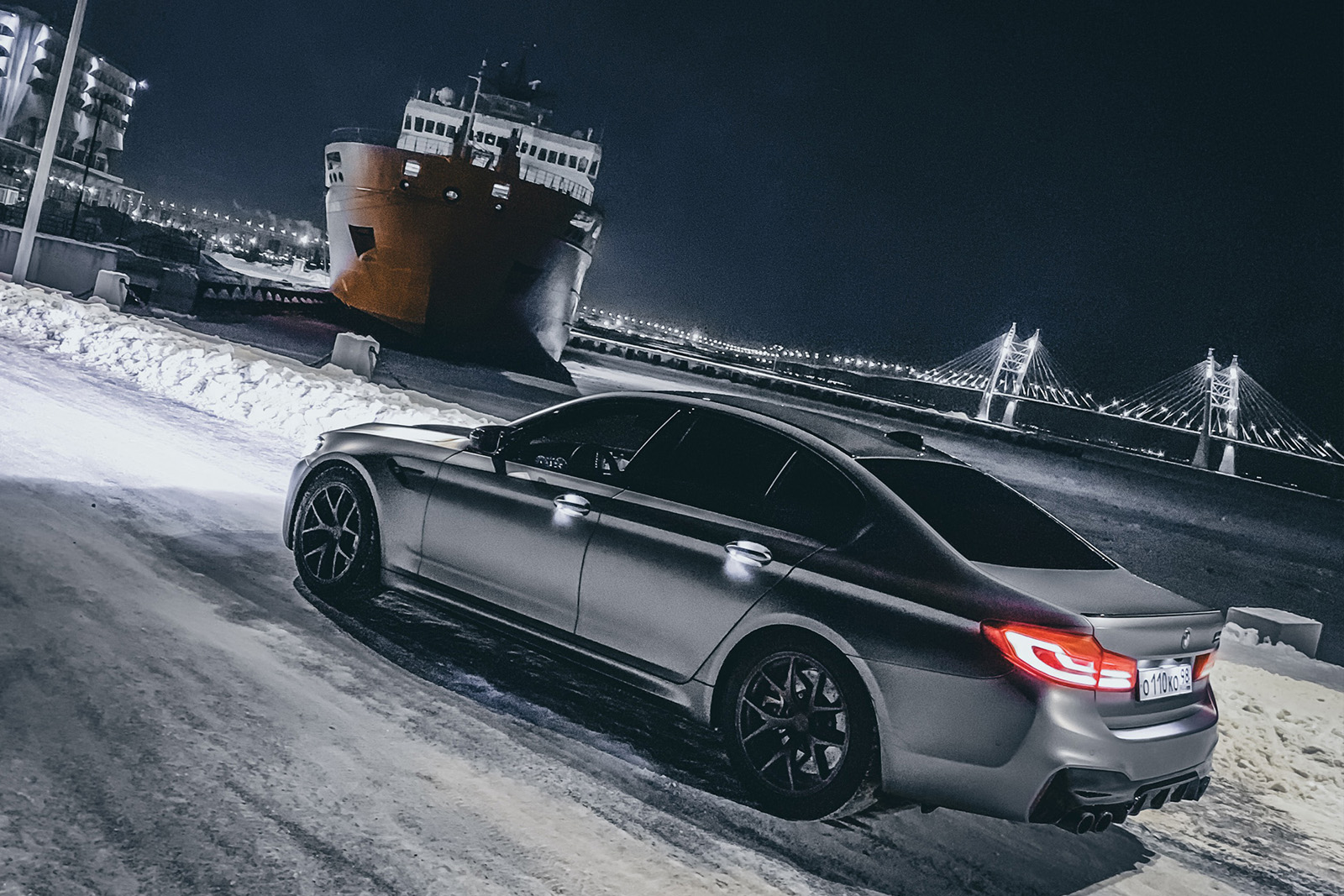BMW M5F90 Anaconda Competition Moscow