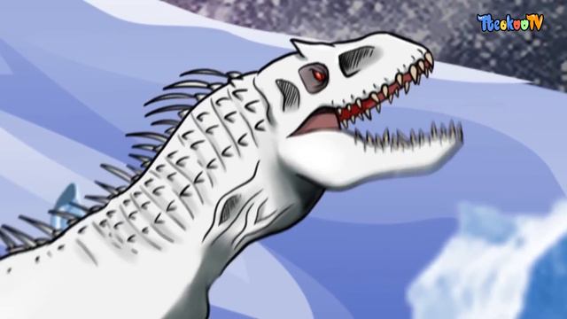 Dinosaurs Battle | Rudy VS Indominus rex смотреть онлайн