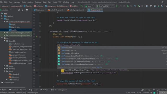 How to create Login and Register screen with OTP Verification in Android Studio | Material UI Desig смотреть онлайн