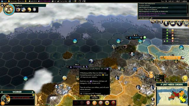 Civilization V - Brave new World - no quitters Multiplayer - game 3-7 (gameplay) смотреть онлайн