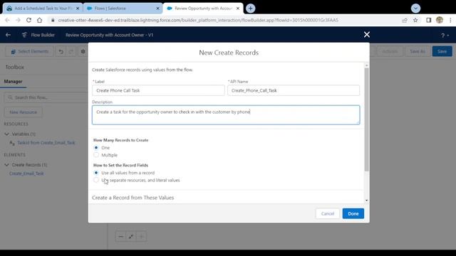 Record-Triggered Flows: Add a Scheduled Task to Your Flow - Salesforce Trailhead смотреть онлайн