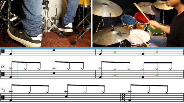 How to play nothing else matters (Metallica) | NOTHING ELSE MATTER drum cover смотреть онлайн