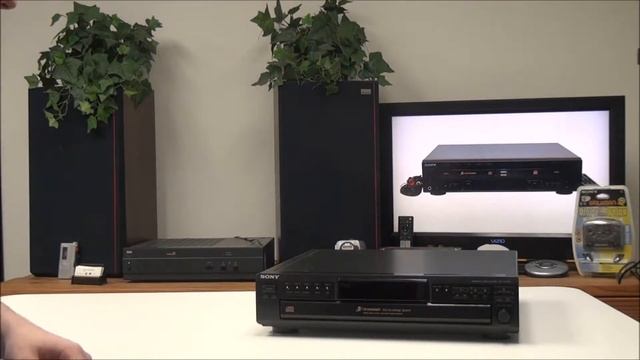 SONY 5 DISC CD PLAYER WITH REMOTELESS OPERATION AND SHUFFLE PLAY CDP-CE245 PRODUCT DEMO AND HOW TO смотреть онлайн