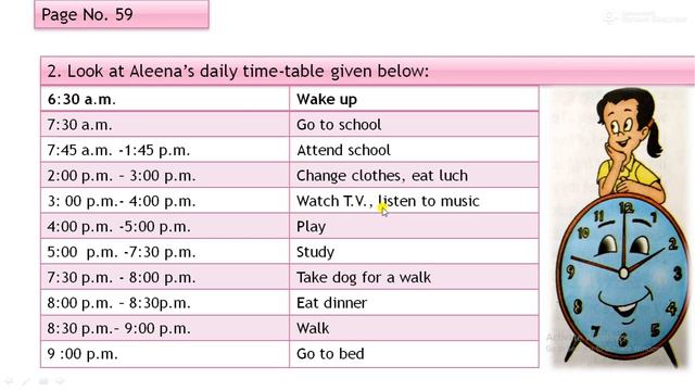 DAV Class-4th Unit-7 Verbs (solution) Worksheets