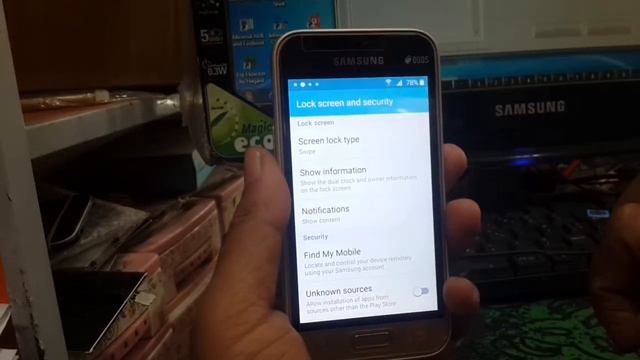 Samsung J1 Nxt (sm- J105H)  FRP Lock Google Account Bypass.Without PC.1000% Working