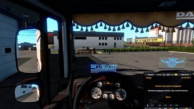 Euro Truck Simulator 2 Daf XF Curtains Pack смотреть онлайн