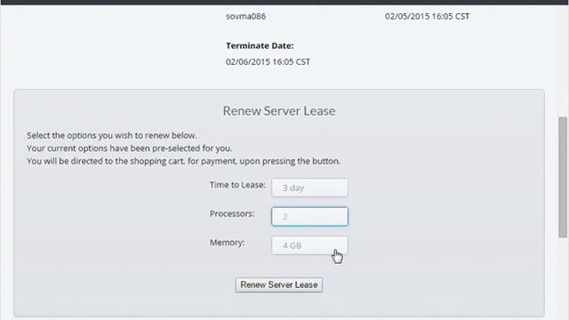 Renew your Lease on an Expired or Suspended Cloud Hosted Server using your Mobile Device смотреть онлайн