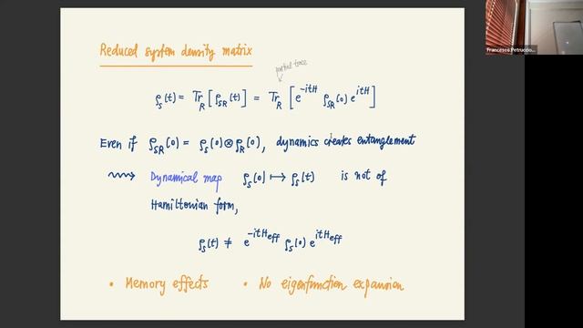 2023-03-24 - Colloquium: 'Open Quantum Systems' by Prof Marco Merkli ... смотреть онлайн