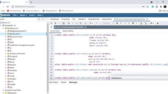 Complete Database (Fast Foods App) смотреть онлайн