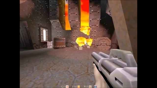 Quake 2, Power Plant (All Secrets Found) смотреть онлайн