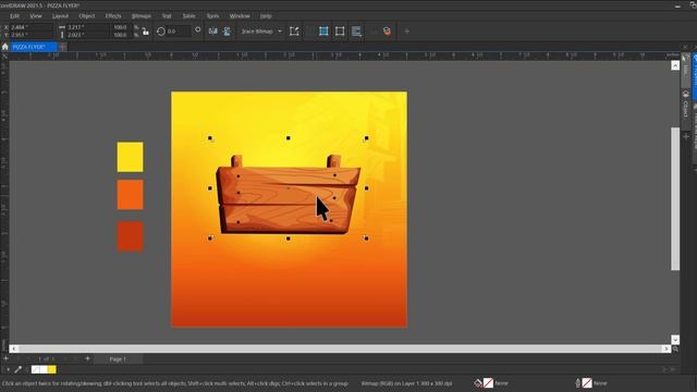 HOW TO DESIGN A PIZZA SALE FLYER WITH CORELDRAW #coreldrawtutorial #Pizzaflyer #coreldraw смотреть онлайн