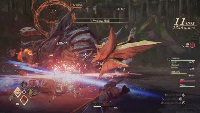 Tales of Arise - Grinymuk Boss fight [Hard mode] смотреть онлайн