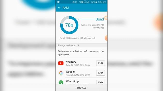 How To Check Ram In Samsung Galaxy j2 смотреть онлайн
