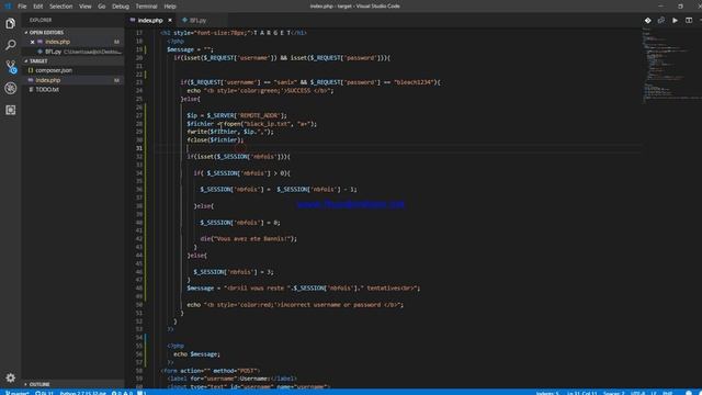 Hacking avec python [Brute Force Login] #4 [Solution 1] Implémentation et limites смотреть онлайн