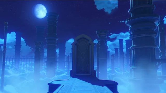 Genshin Impact Menu Night Version - Without music смотреть онлайн