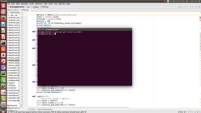 Designing a GUI for a UAV or Robot using Python and Qt - Part 1 смотреть онлайн