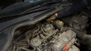 Volkswagen Polo 5 седан - как снять дроссельную заслонку