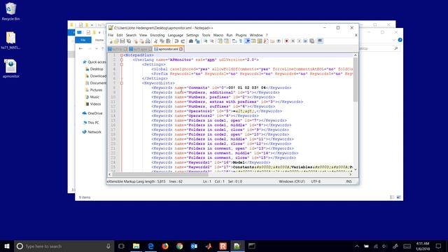 Custom Syntax Highlighting in Notepad++ смотреть онлайн