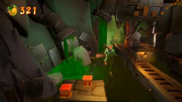 Crash Bandicoot 4 ? #17 ? Переработка нитроглицерина, Ядовитые тоннели (Все ящики и кристаллы) смотреть онлайн