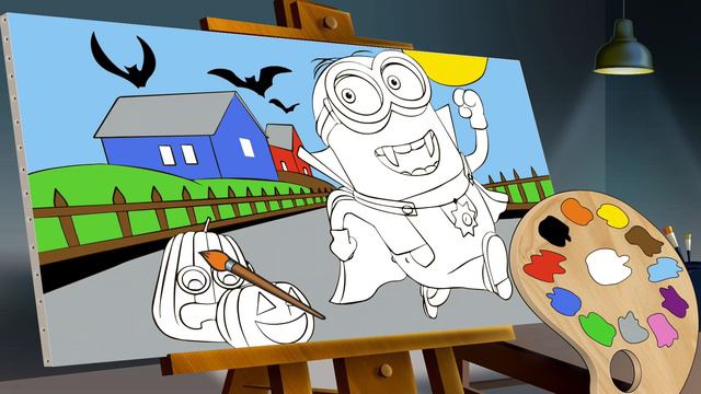 Learn Colors Halloween - Educational Videos For Preschoolers смотреть онлайн