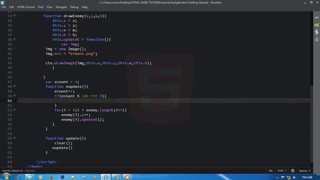 html game development tutorial part #4 (multiple object update) смотреть онлайн