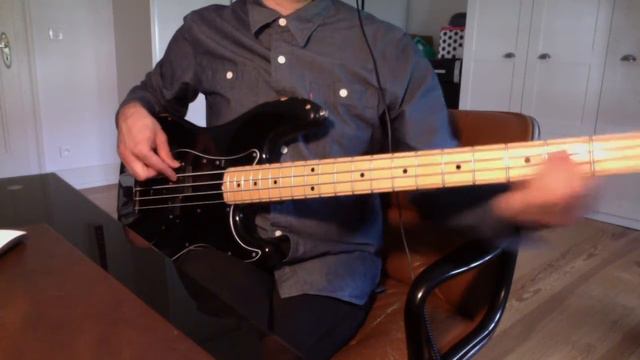 Gardien de Nuit - Francis Gabrel - Bass Cover Fender Precision Bass 1974 смотреть онлайн