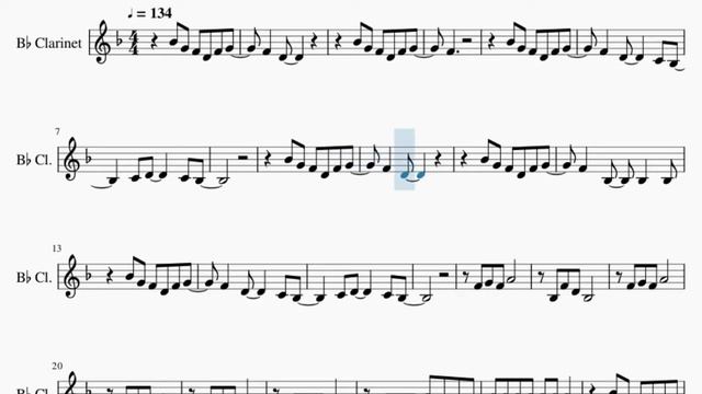 Clarinet Sheet Music: How to play Go Down On You by The Memories смотреть онлайн