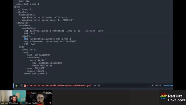 Quarkus: From developer joy to Kubernetes nirvana! | DevNation Tech Talk смотреть онлайн