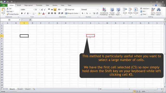 Excel Demo: Learn how to select cells смотреть онлайн