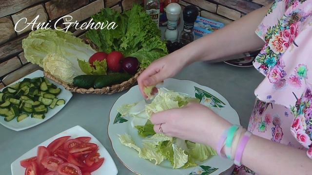 Салат Греческий . Очень Вкусно и Полезно. Greek Salad /Հունական աղցան смотреть онлайн