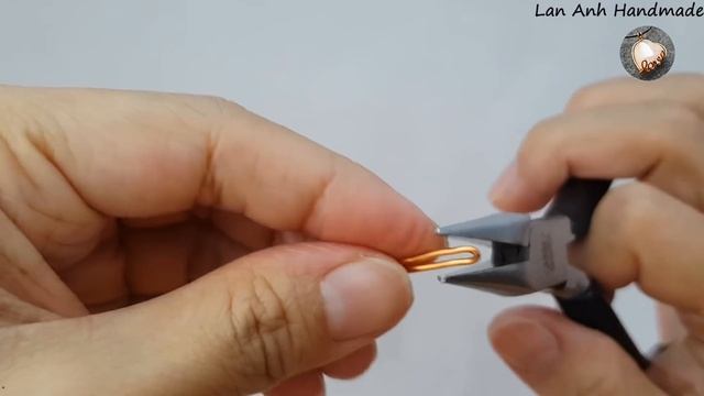 Simple clasp two-hole for large bracelets from copper wire - Basic Guide 558 смотреть онлайн