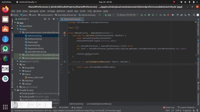 Clear SharedPreferences Android Studio with Kotlin смотреть онлайн