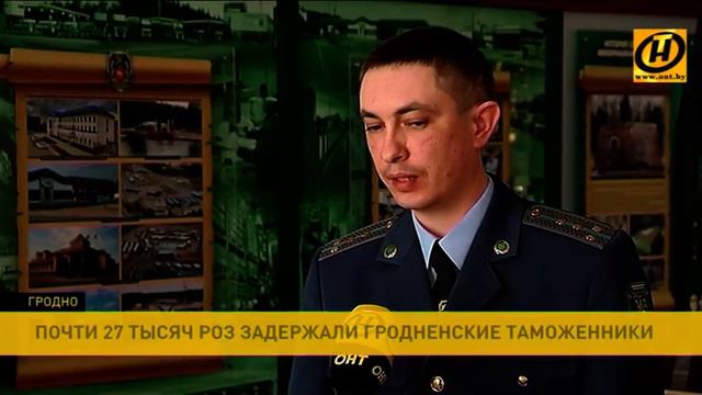 Почти 27 тысяч роз задержали гродненские таможенники смотреть онлайн