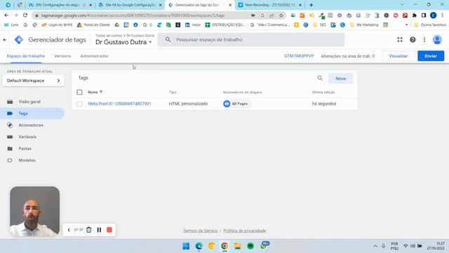 Como verificar o domínio no Facebook usando Tag HTML, WordPress e Google TagManager смотреть онлайн