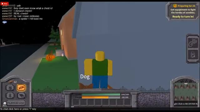 Roblox Halloween 2013: The Witching hour (Preparing For ZA) смотреть онлайн