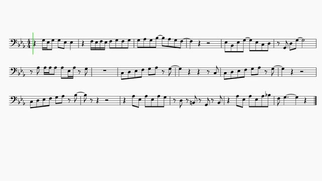 Trombone "We Don't Talk About Bruno" EASY Sheet Music (Bassoon, Baritone B.C.) смотреть онлайн