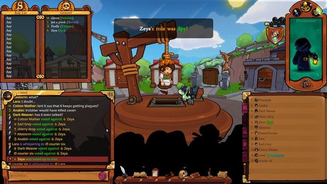 Town of Salem 2 | ENDING the COVEN as the DOOMSAYER!! - All Any Gameplay смотреть онлайн