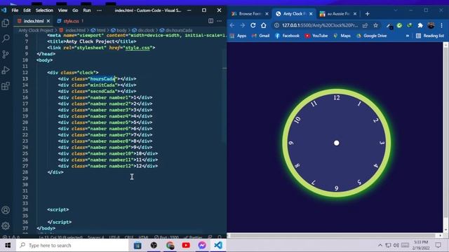 Graphic Touch || Jahid Islam Rafsan || JS Clock Project смотреть онлайн