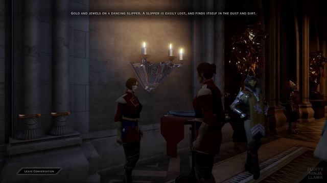 Dragon Age: Inquisition - Leliana still has a weakness for shoes смотреть онлайн