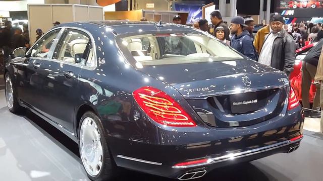 2017 Mercedes Benz Maybach V12 @ NYIAS. смотреть онлайн