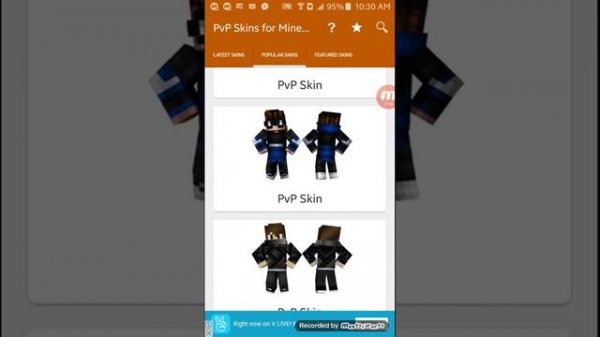 Pvp skin for minecraft