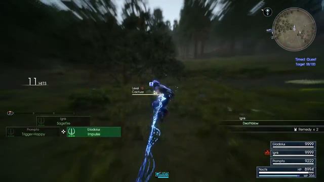 FINAL FANTASY XV - Timed Quest: Cactuar смотреть онлайн